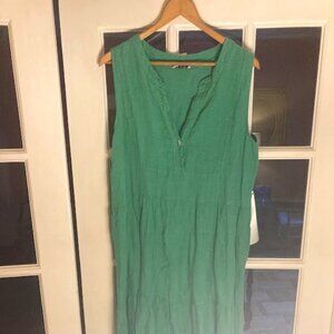 Randi Reiss  Sleeveless Maxi Green Dress